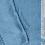 Picton Blue Bird Banarasi Satin Saree