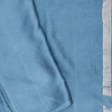 Picton Blue Bird Banarasi Satin Saree