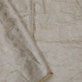 Granola Yellow Tissue Organza Banarasi Saree With Gold Zari Border