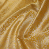 Luxor Gold Kanjivaram Tissue Saree With Jaal