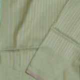 Soft Pistachio Banarasi Mashru Silk Saree