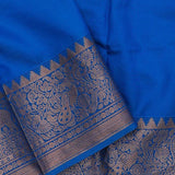 Soft Jordy Blue Digital Printed Kanjivaram Saree