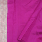 Dark Magenta Banarasi Designer Saree