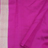 Dark Magenta Banarasi Designer Saree