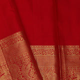 Red Kanjivaram Silk Saree With Intricate Design