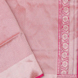 Maroon Banarasi Silk Saree With Meenakari Design