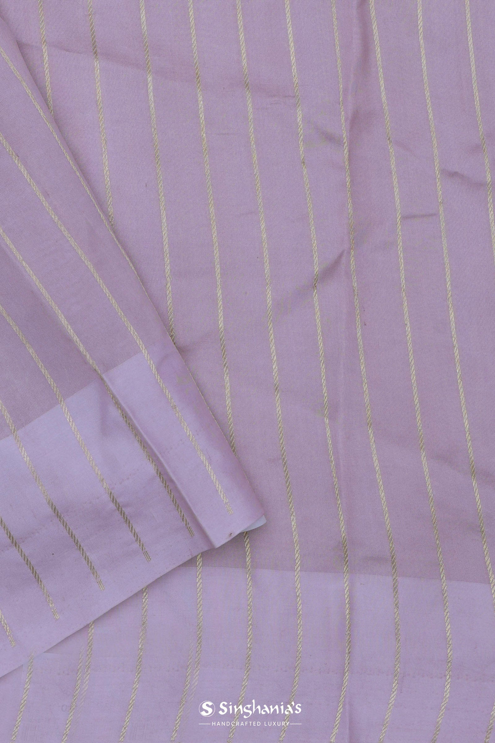 Pink Organza Banarasi Saree With Butta'S