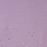 Pastel Pink Organza Saree With Cutdana Work