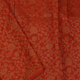 White Kanjivaram Silk Saree With Peacock Motifs