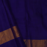 Cream Kanjivaram Silk Saree With Contrast Border