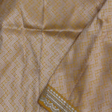 Dual Yellow Shade Organza Saree With Embroidery Work
