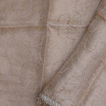 Black Organza Saree With Foil Print