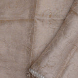 Black Organza Saree With Foil Print