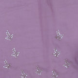 Taffy Pink Organza Saree With Sequin Work