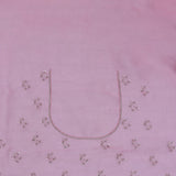 Pastel Baby Pink Organza Saree With Cutdana Work