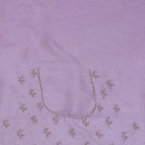 London Hue Organza Tissue Saree With Scallop Border