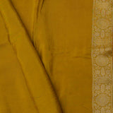 Golden Yellow Banarasi Silk