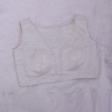 White Tissue Organza Saree With Scallop Border With Jacket