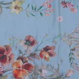 Mint Green Organza Tissue Saree With Stripes