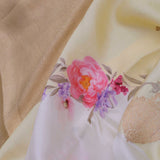 Dual Shade Banarasi Saree With Digital Print