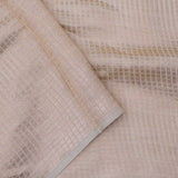 Off White Banarasi Saree With Floral Print