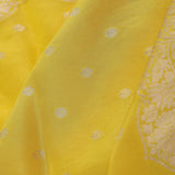 Yellow Banarasi Saree