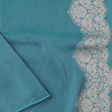 Turquoise Blue Banarasi Saree