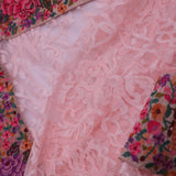 Soft Pink Georgette Saree