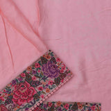 Soft Pink Georgette Saree