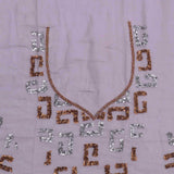 Soft Lavender Georgette Saree