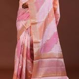 Pastel Pink Rangkat Saree