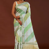 Green Rangkat Banarasi Saree