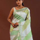 Green Rangkat Banarasi Saree