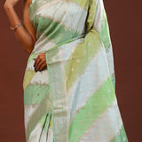 Green Rangkat Banarasi Saree