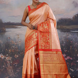 Soft Pink Kanjivaram Saree