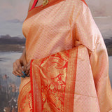 Soft Pink Kanjivaram Saree