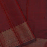 Safety Orange Kanjivaram Saree