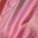 Rose Pink Kanjivaram Saree With Intricate Design