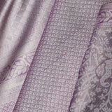 Amethyst Purple Kanjivaram Saree With Designer Border