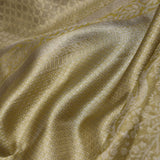 Moccasin Kanjivaram Saree With Gold Zari