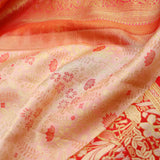 Light Tumbleweed Kanjivaram Saree