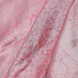 Flamingo Pink Kanjivaram Saree