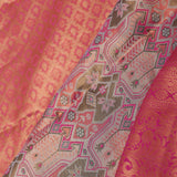 Pastel Kanjivaram Saree With Contrast Border