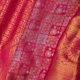 Raspberry Pink Kanjivaram Saree