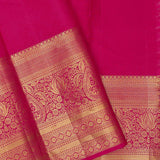 Raspberry Pink Kanjivaram Saree