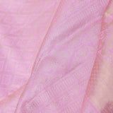 Lavender Rose Pink Kanjivaram Silk Saree