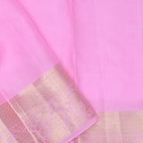 Lavender Rose Pink Kanjivaram Silk Saree