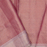 Pink Kanjivaram Tissue Saree With Intricate Weave