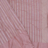 Light Pink Bandhani Silk Saree