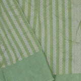 Pista Green Bandhani Silk Saree